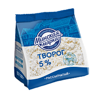 Творог "Минская марка" рассыпчатый 5% 350 г